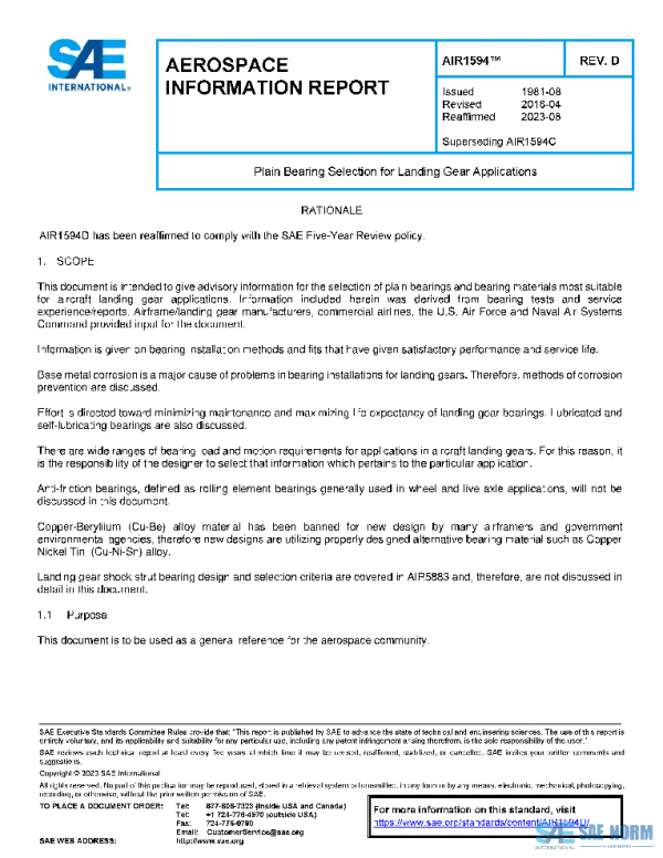 SAE AIR1594D PDF