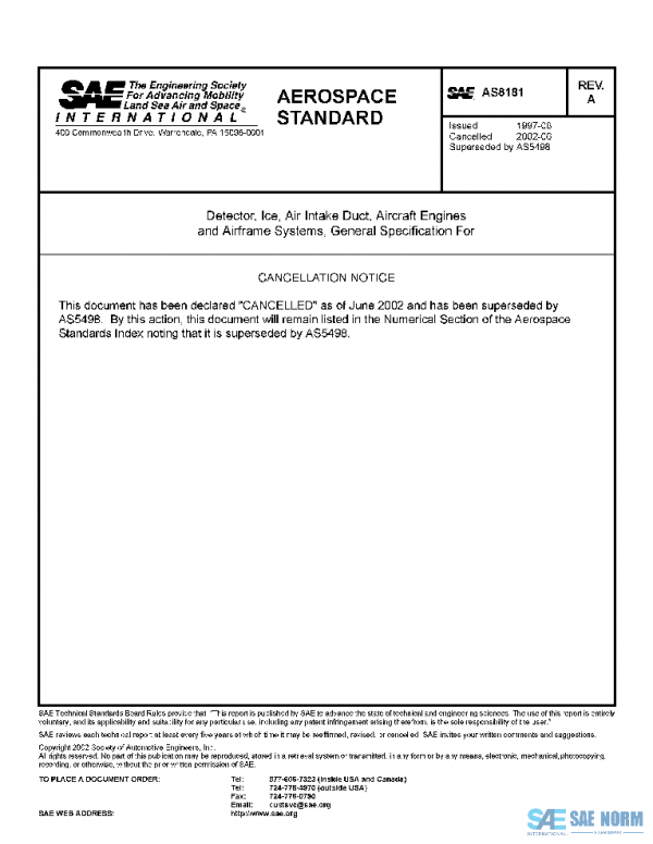 SAE AS8181A PDF