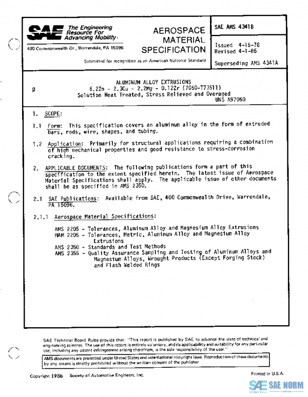 SAE AMS4341B PDF