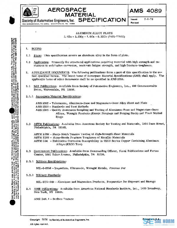 SAE AMS4089 PDF