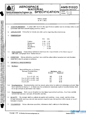 SAE AMS5132D PDF