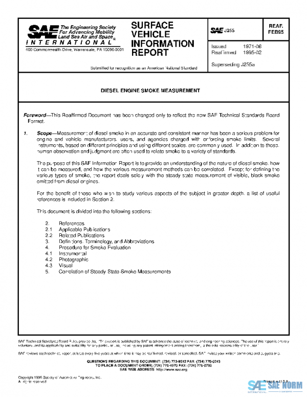 SAE J255_199502 PDF SAE J255_199502 PDF