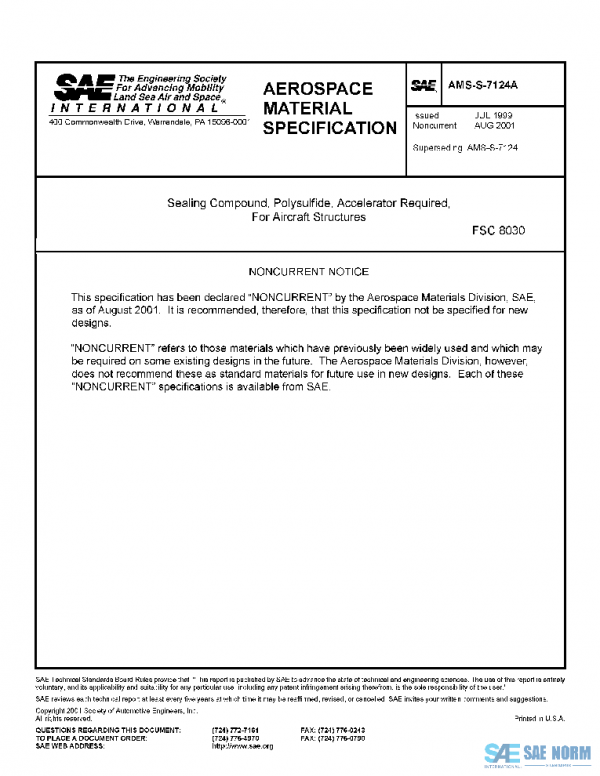 SAE AMSS7124A PDF
