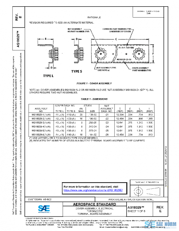 SAE AS18029E PDF