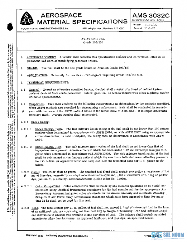 SAE AMS3032C PDF