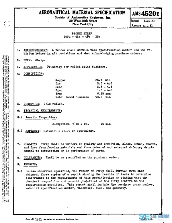 SAE AMS4520E PDF SAE AMS4520E PDF