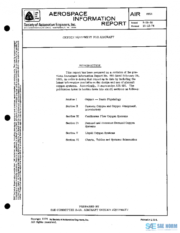 SAE AIR825A PDF