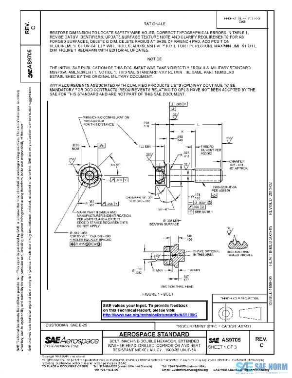 SAE AS9705C PDF