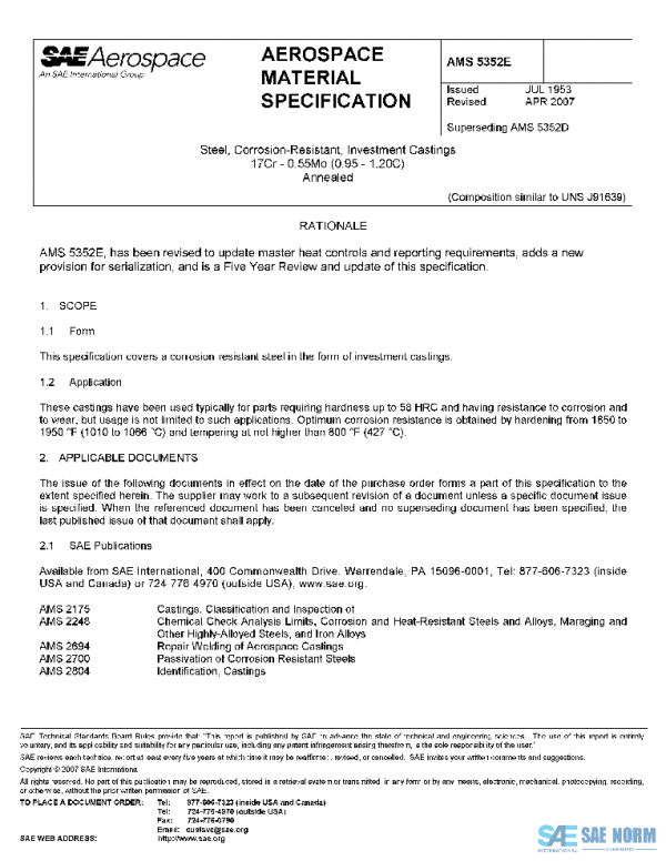 SAE AMS5352E PDF