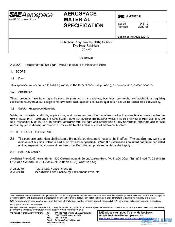 SAE AMS3201L PDF