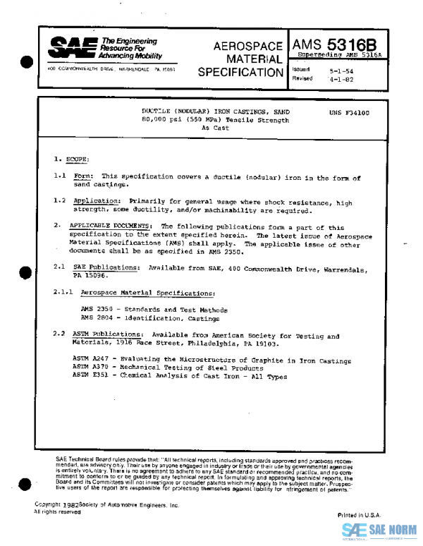 SAE AMS5316B PDF
