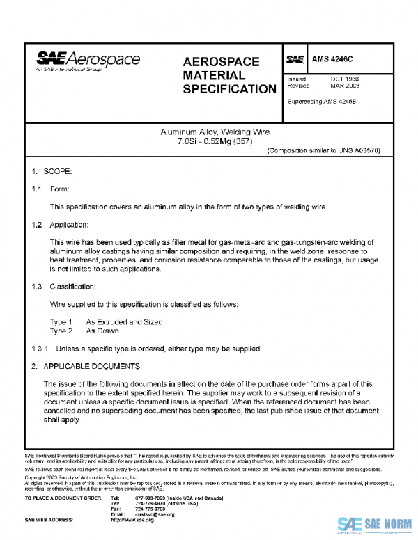 SAE AMS4246C PDF SAE AMS4246C PDF