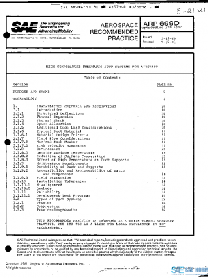 SAE ARP699D PDF