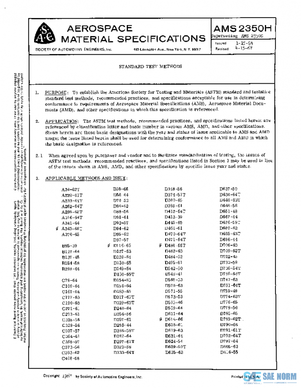 SAE AMS2350H PDF