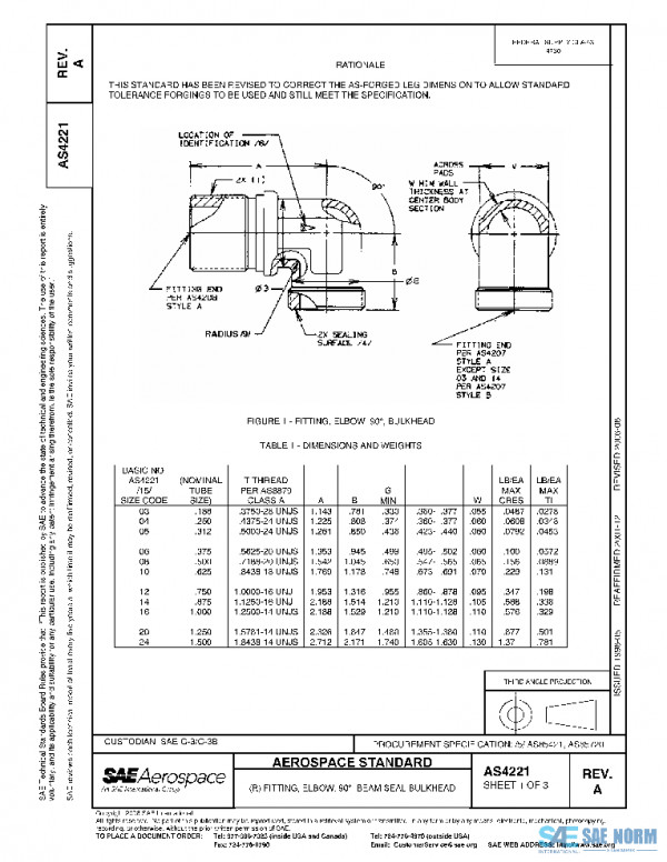 SAE AS4221A PDF SAE AS4221A PDF