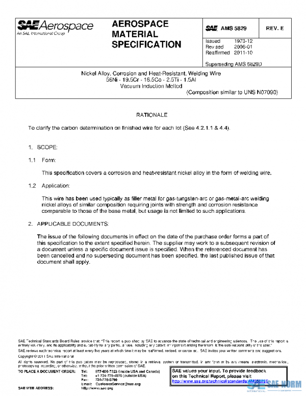 SAE AMS5829E PDF