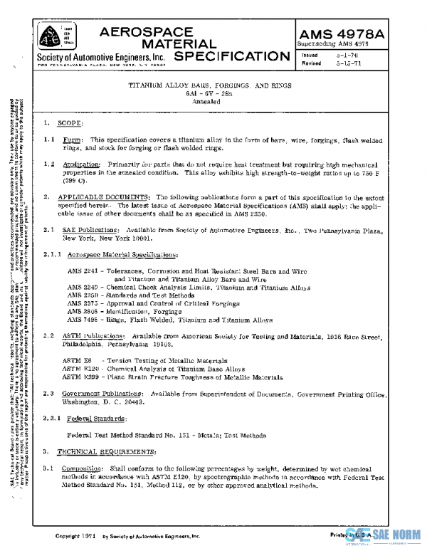 SAE AMS4978A PDF