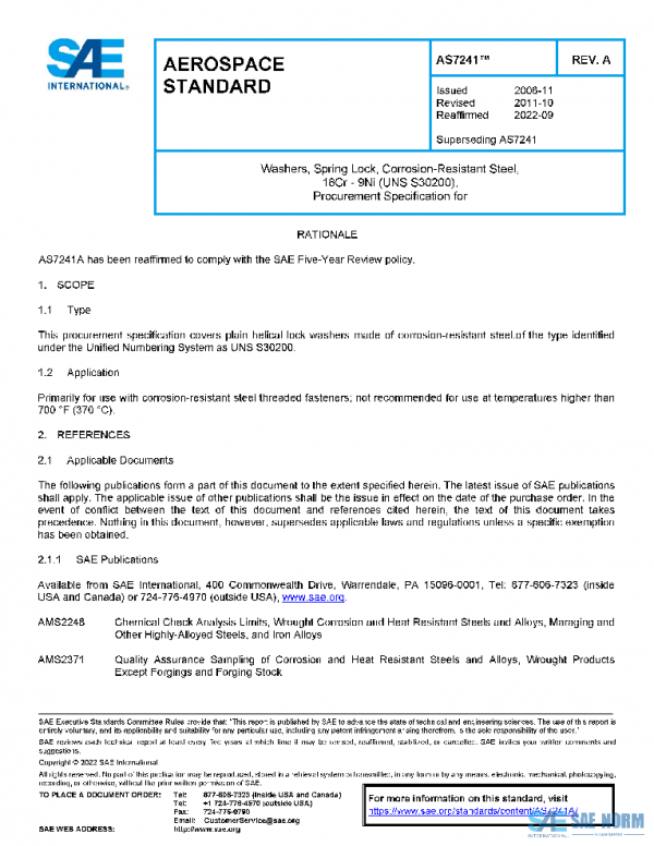 SAE AS7241A PDF