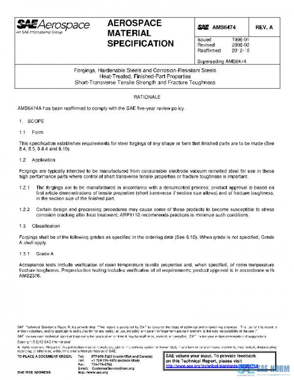 SAE AMS6474A PDF
