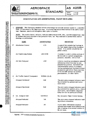 SAE AS425B PDF