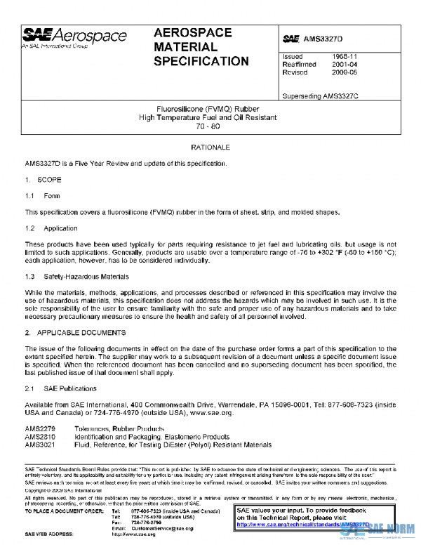 SAE AMS3327D PDF