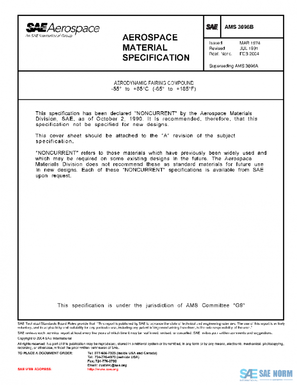 SAE AMS3696B PDF