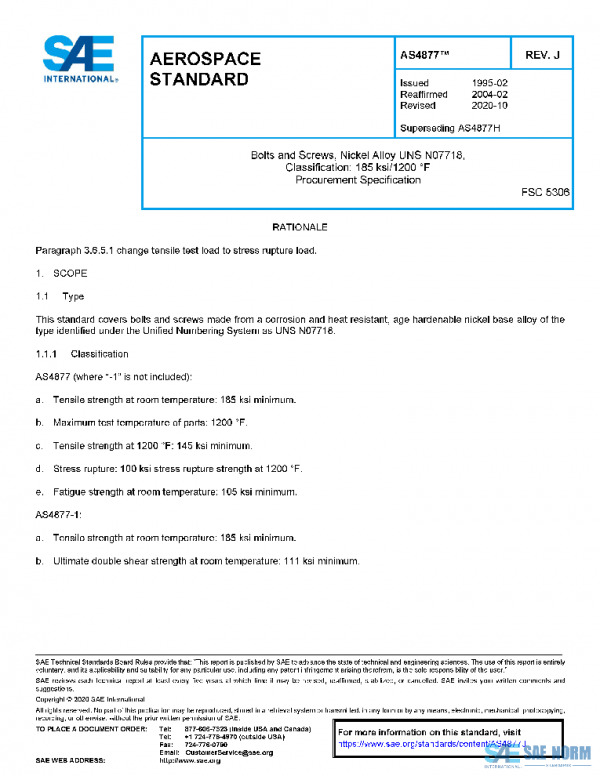 SAE AS4877J PDF