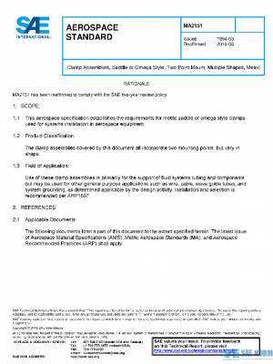 SAE MA2151 PDF