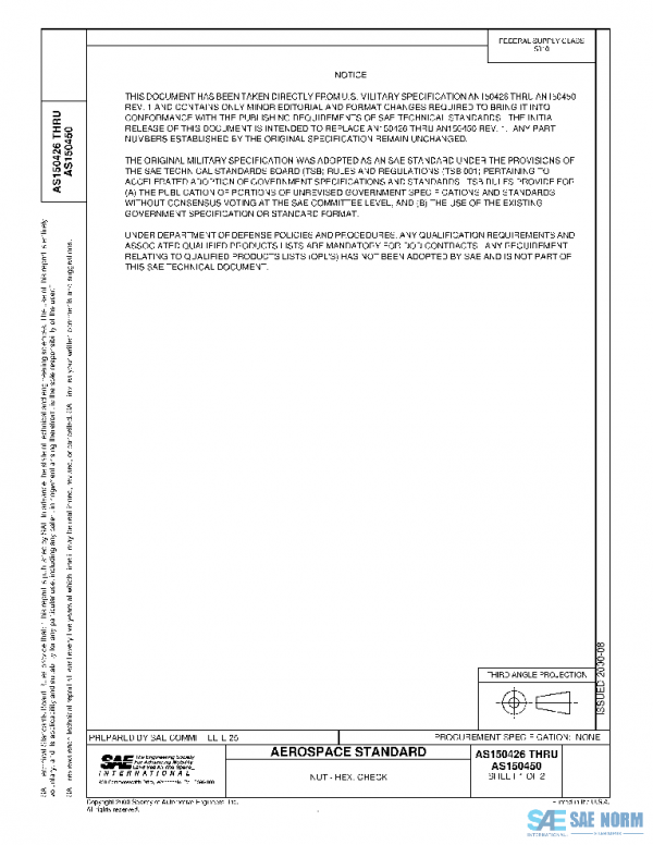SAE AS150426 PDF