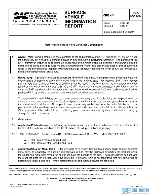 SAE J75_199911 PDF