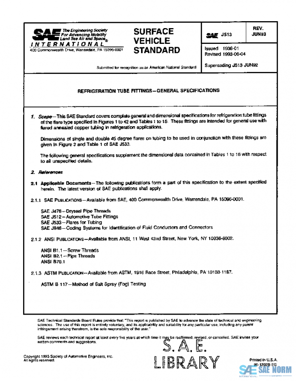 SAE J513_199306 PDF