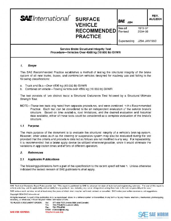 SAE J294_200408 PDF
