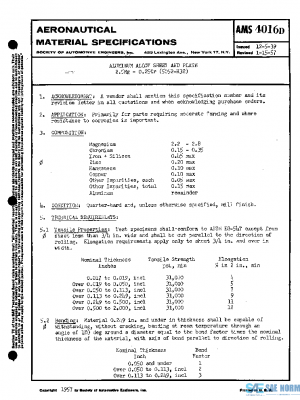 SAE AMS4016D PDF