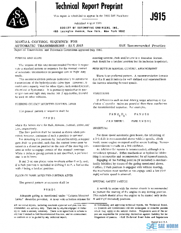 SAE J915_196507 PDF