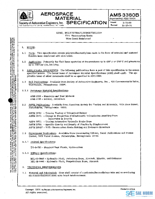SAE AMS3380B PDF SAE AMS3380B PDF