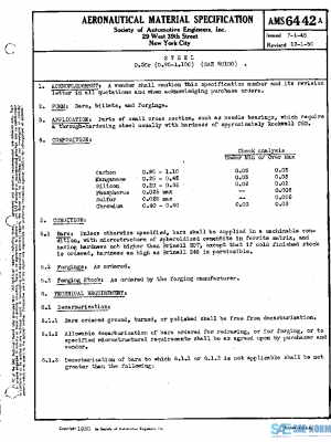 SAE AMS6442A PDF