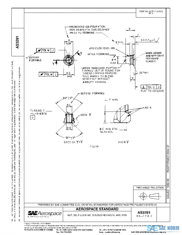 SAE AS3291 PDF SAE AS3291 PDF