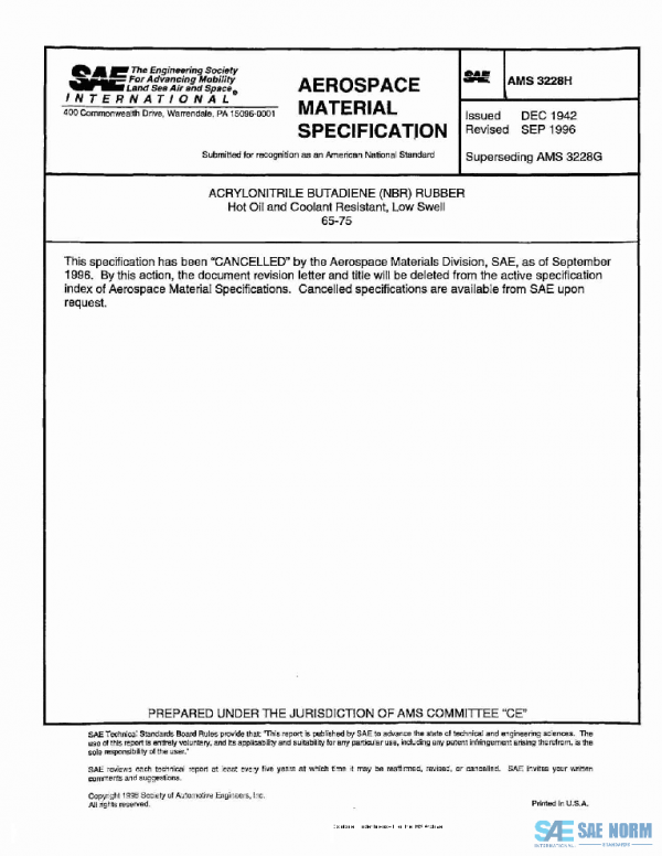SAE AMS3228H PDF SAE AMS3228H PDF