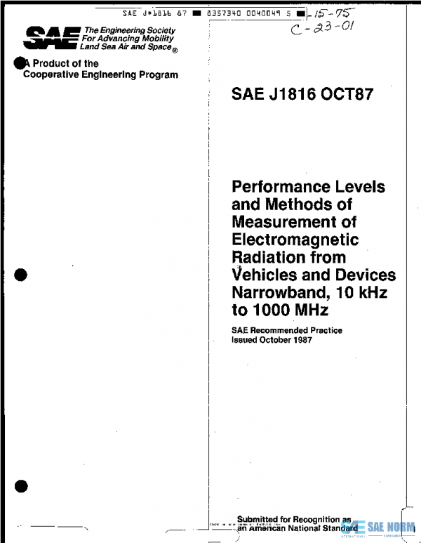 SAE J1816_198710 PDF