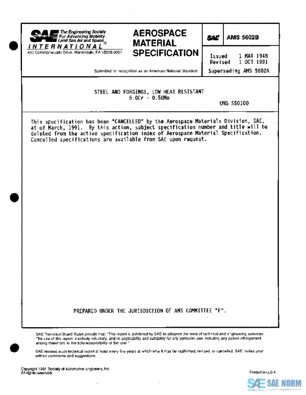 SAE AMS5602B PDF SAE AMS5602B PDF