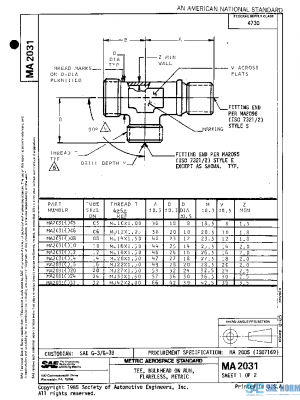 SAE MA2031 PDF