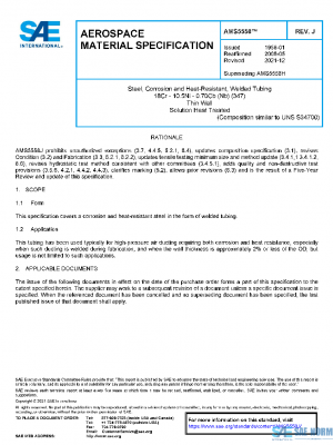 SAE AMS5558J PDF