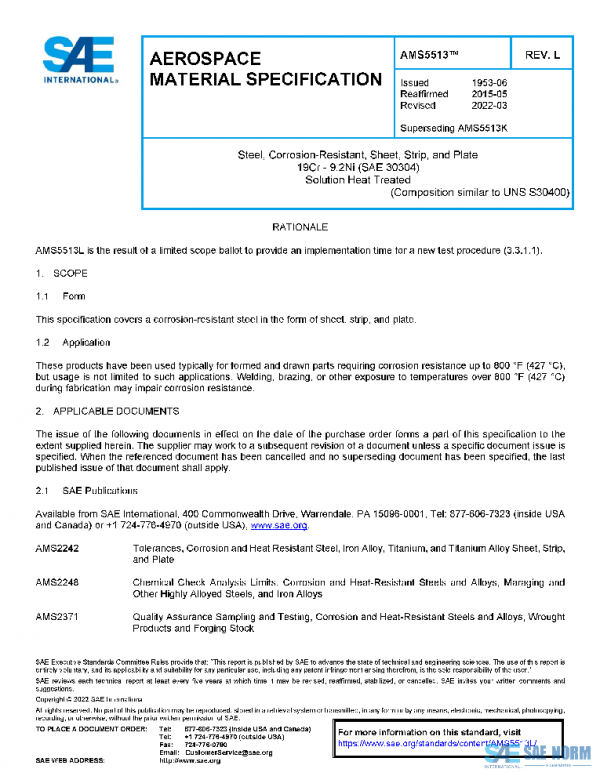 SAE AMS5513L PDF