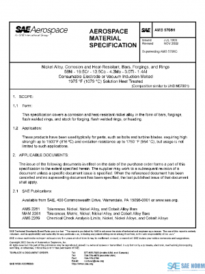 SAE AMS5708H PDF