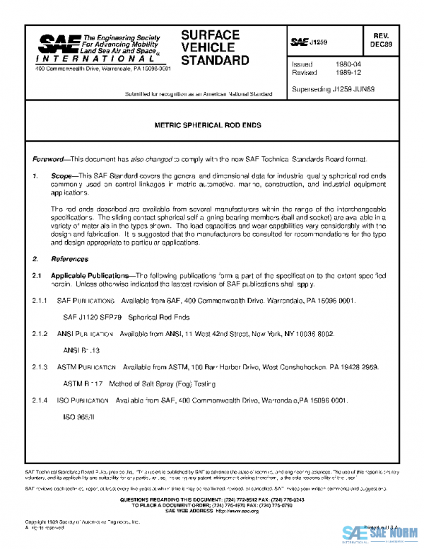 SAE J1259_198912 PDF