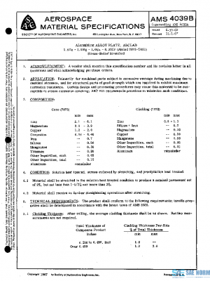 SAE AMS4039B PDF