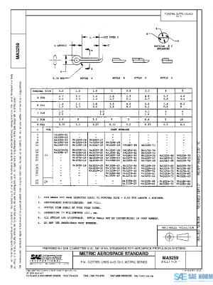 SAE MA3259 PDF