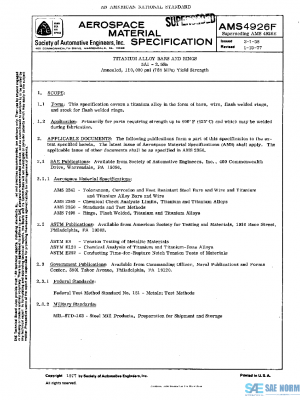 SAE AMS4926F PDF
