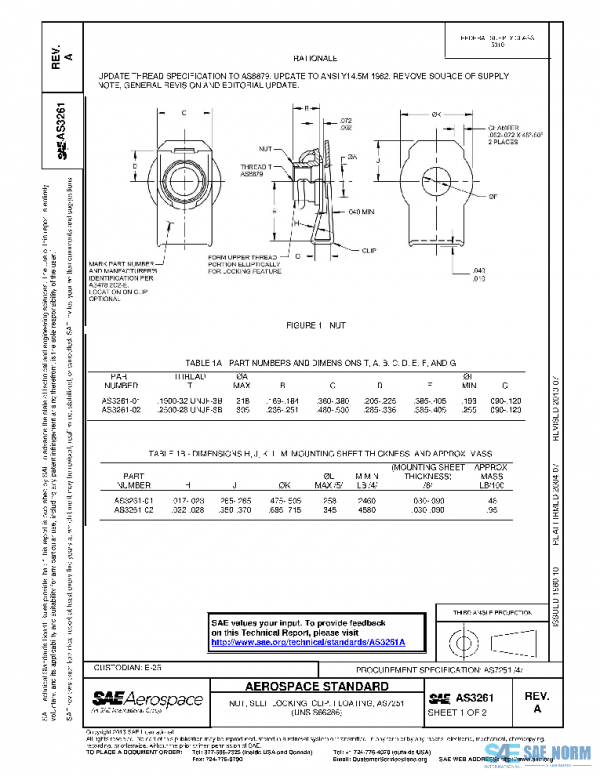 SAE AS3261A PDF