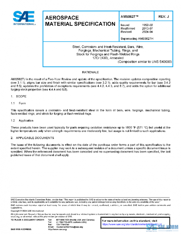 SAE AMS5627J PDF